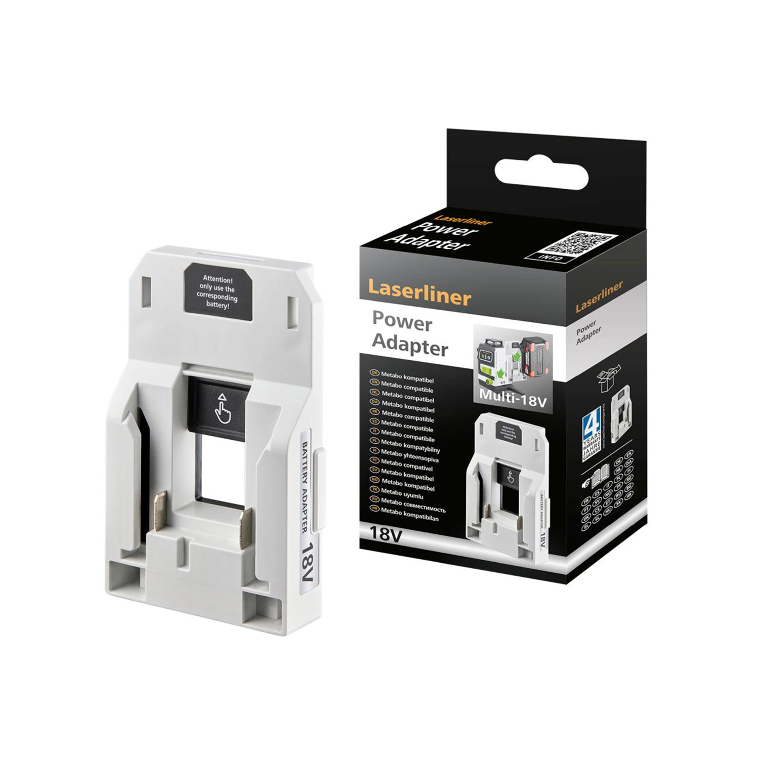 Laserliner Multi-18V PowerAdapter pour batterie Metabo-image