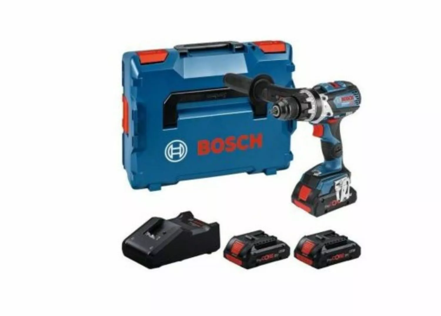 Bosch GSB18V-110 Perceuse sans fil 18V Li-ion (batterie 3x 4Ah) en L-Boxx-image