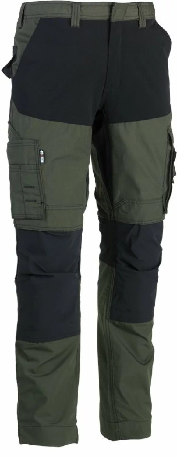 Herock Hector - Pantalon de travail - kaki foncé/noir - taille 52 - Experts-image