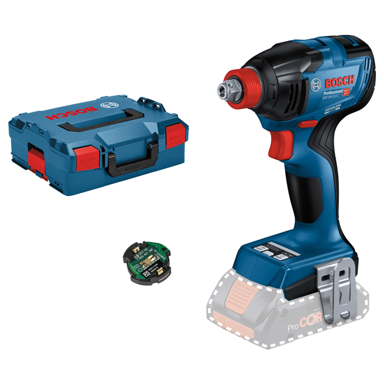 Bosch GDX 18V-210C 18V Li-ion Accudraaislagmoeraanzetter in L-Boxx-image