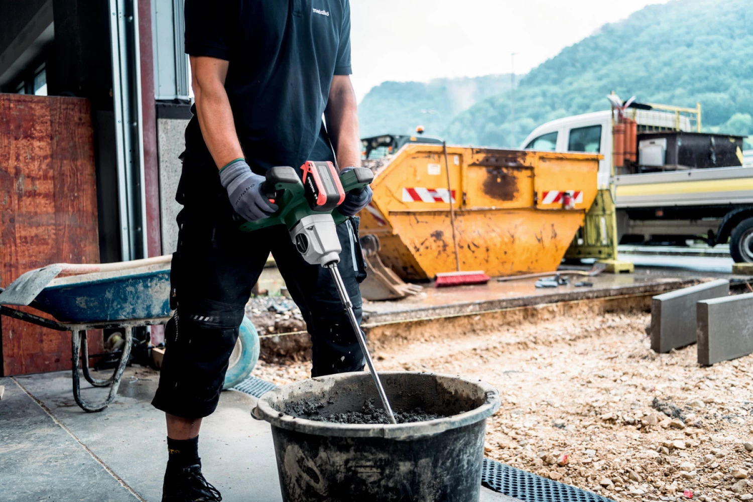 Metabo RW 18 LTX BL 140-2 18V Li-ion accu mixer body - 140mm-image