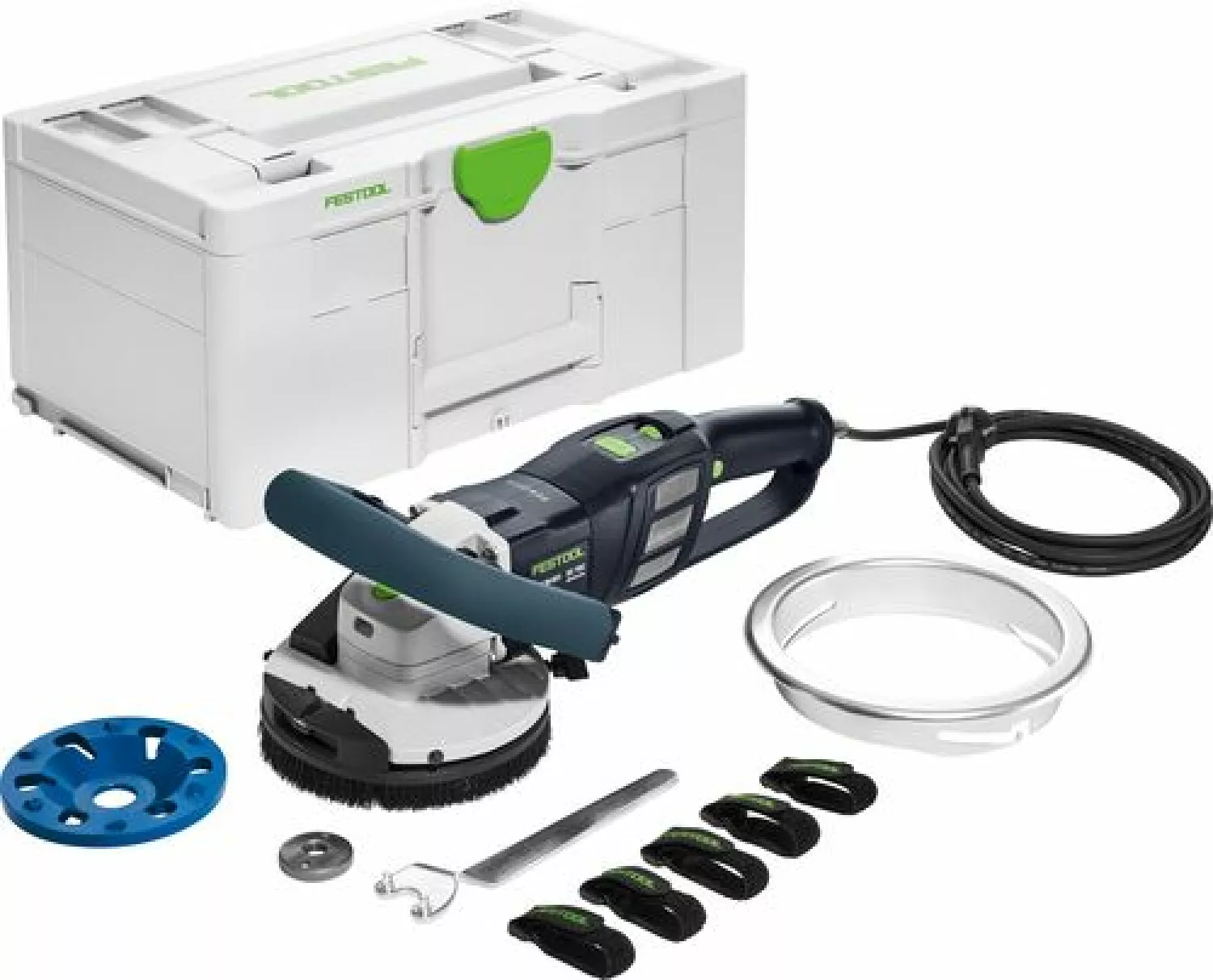 Festool RG 130 ECI-Set DIA TH Renovatieslijpmachine in systainer - 1600W - 130mm-image