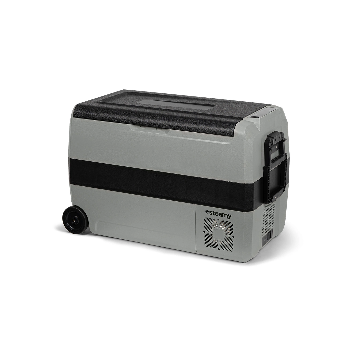 Steamy-E SECT50 Dual Zone Roller Elektrische Compressor Koelbox op wielen - 44L