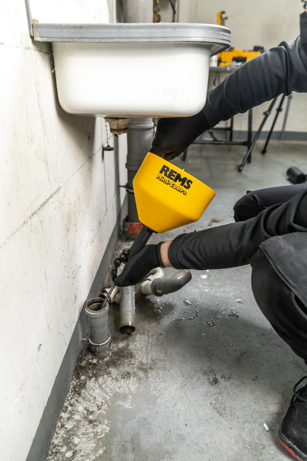 Rems 170010 Mini-Cobra Buisontstopper voor hand- en elektrische bediening-image