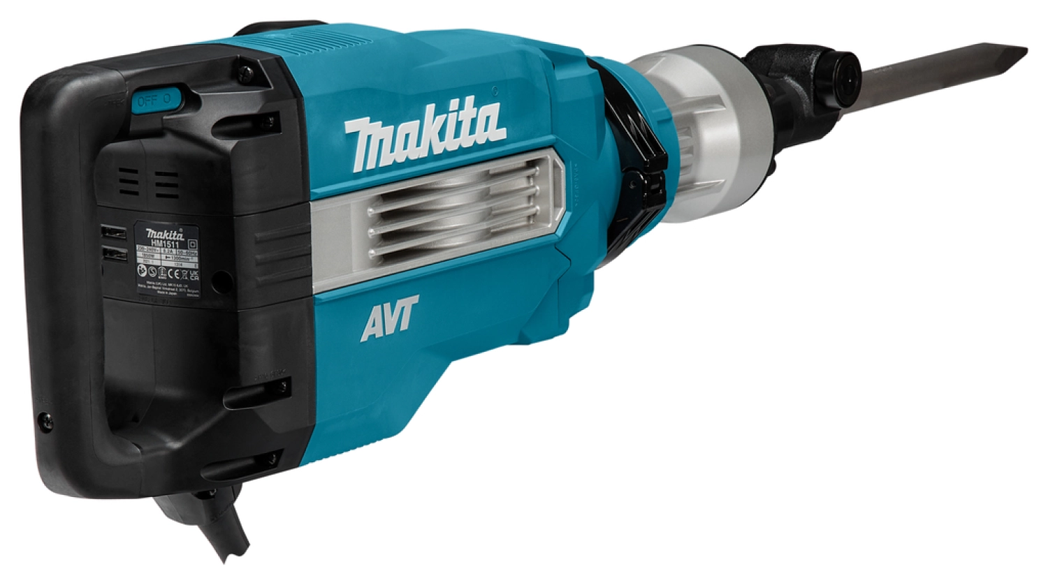 Makita HM1511 SW30 Breekhamer in koffer - 1850W - 48,9J-image