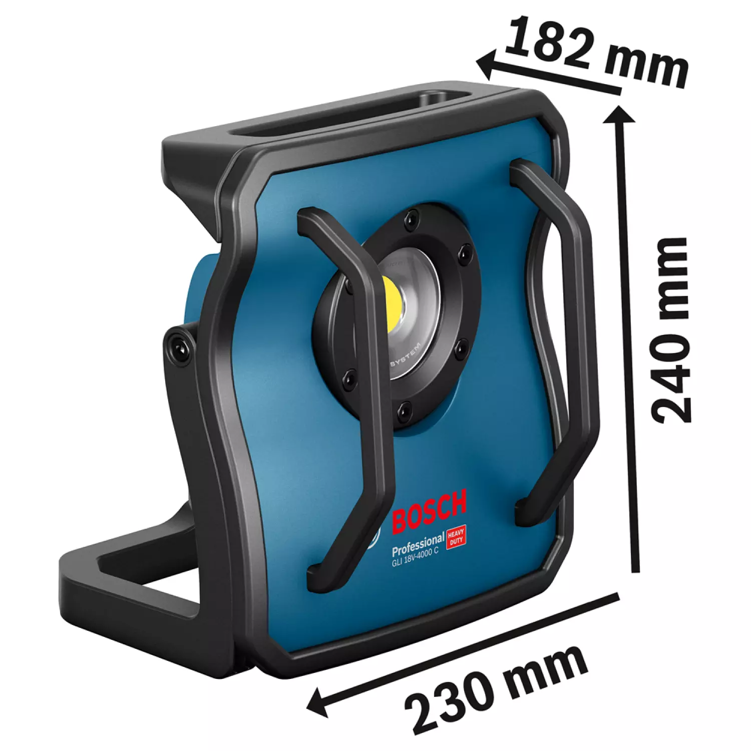 Bosch 0601446800 - Lampe sans fil GLI 18V-4000 C-image