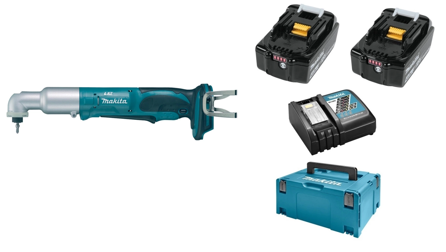 Makita DTL061RMJ 18V Li-Ion accu haakse slagschroevendraaier set (2x 4.0Ah accu) in Mbox-image