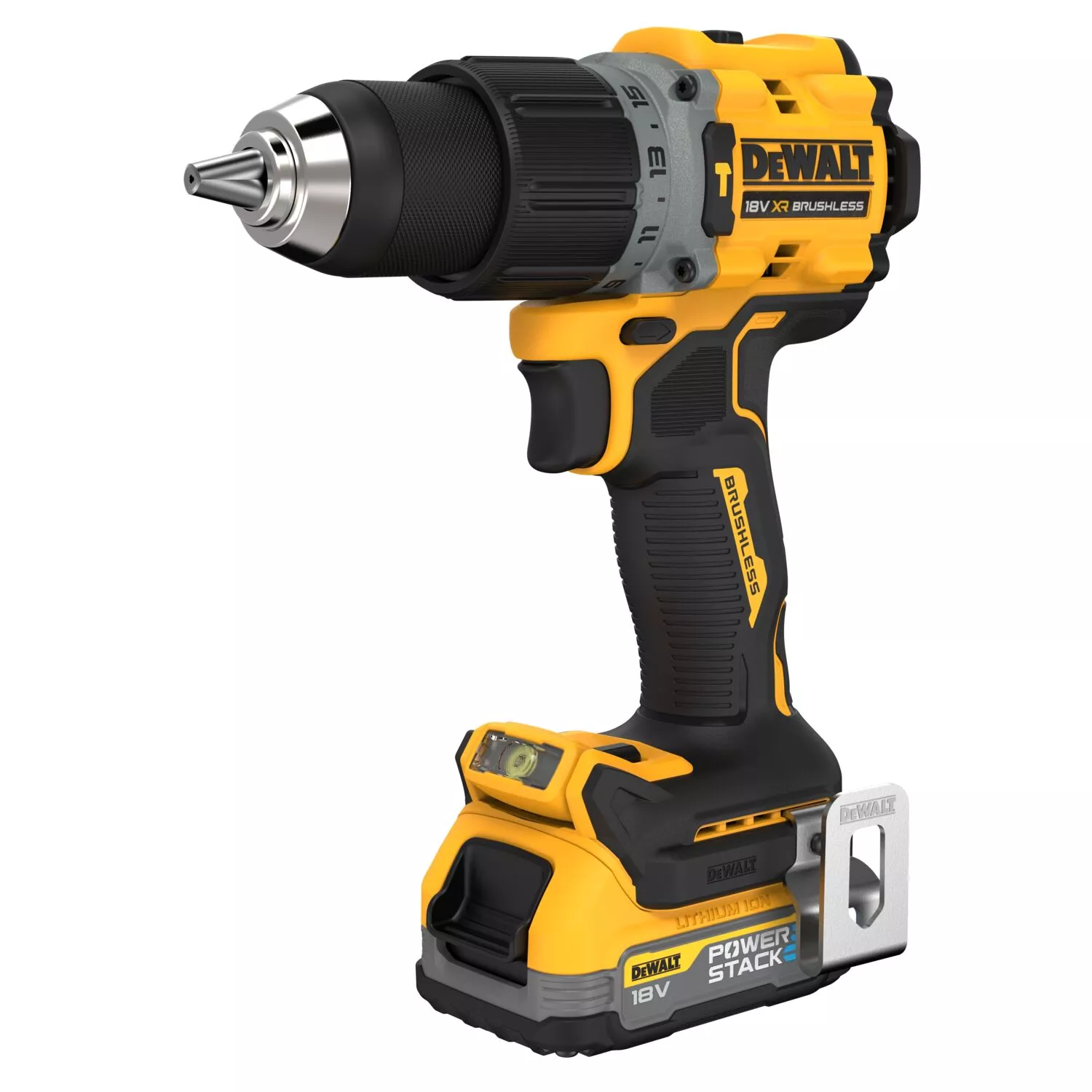 DeWALT DCD805E2T-QW 18V Li-ion XR Accu klopboor- /schroefmachine G3 set (2x Powerstack Accu) in TSTAK koffer-image