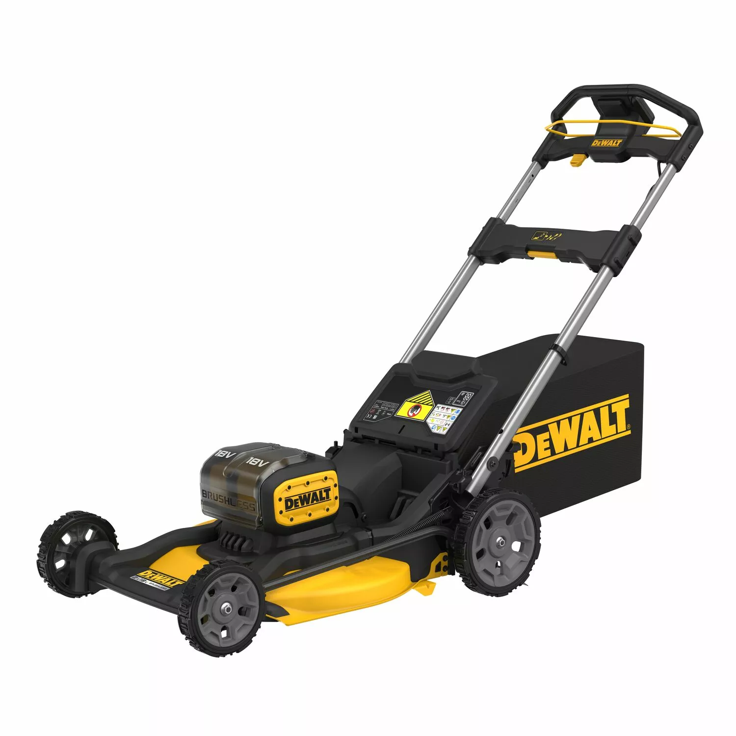 DeWALT DCMWP134W2 18V XR Li-Ion Ensemble de Tondeuse à Gazon Sans Fil (2x Batterie 8.0Ah) - Sans Balais - 53cm-image