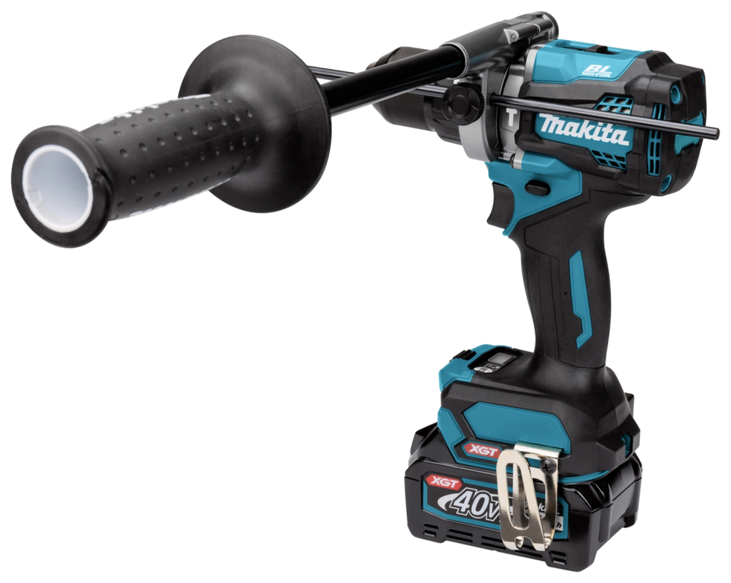 Makita HP001GD201 40V Li-Ion accu klopboor- /schroefmachine set (2x 2,5Ah) in Mbox - 13mm - koolborstelloos-image