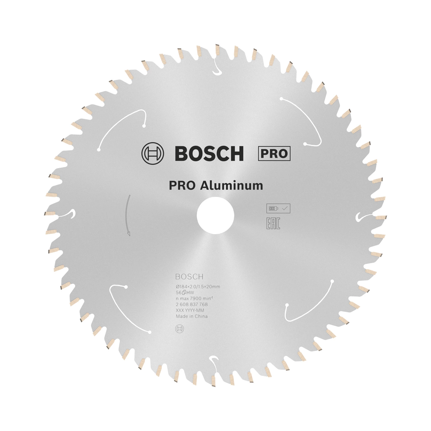 Bosch 2608644733 Pro cirkelzaagbladen set - 165mm - Hout & Aluminium-image