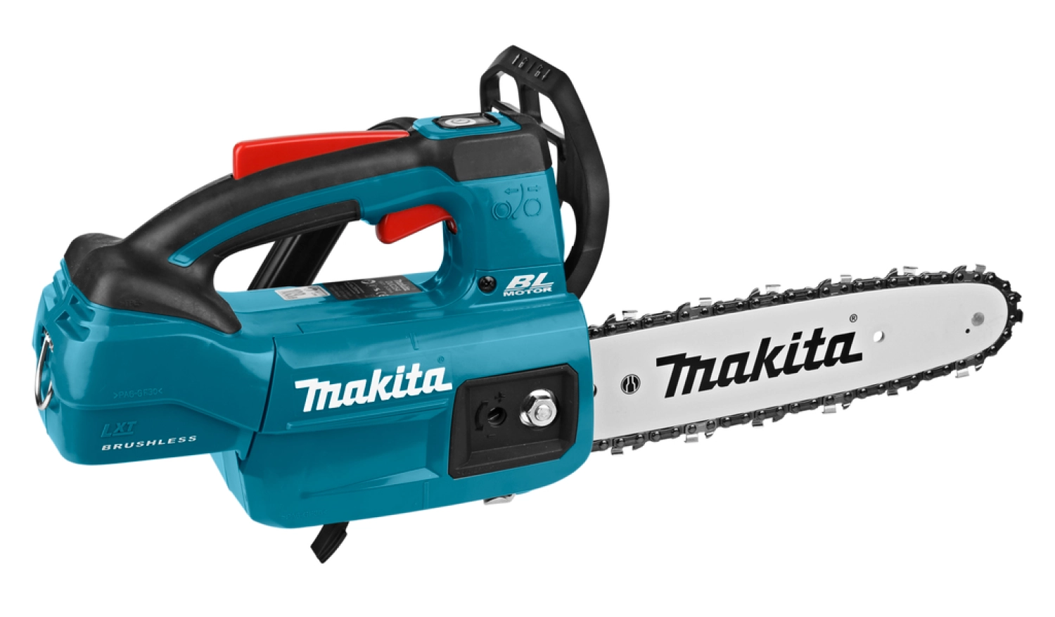 Makita DUC254PTE 18V Li-Ion accu kettingzaag set (2x 5,0Ah) - 25cm - koolborstelloos-image