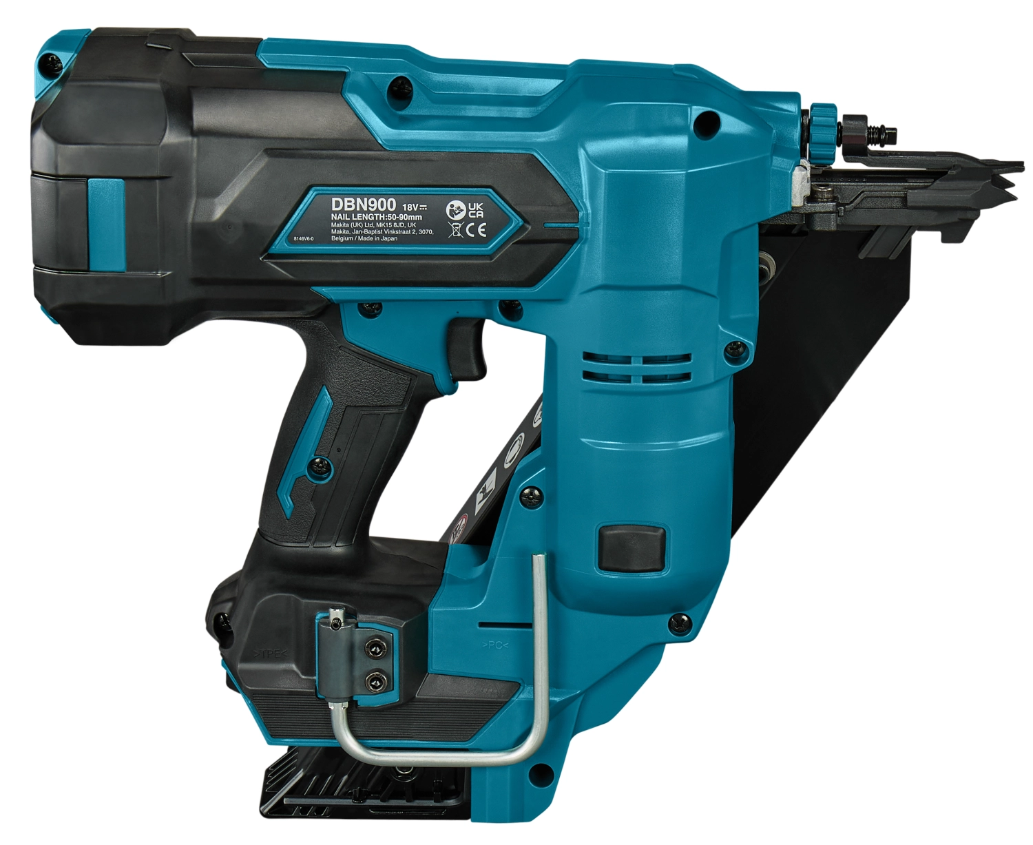 Makita DBN900ZK 18V Li-Ion Accu constructietacker body in Mbox - 50-90mm - D-kop nagels-image