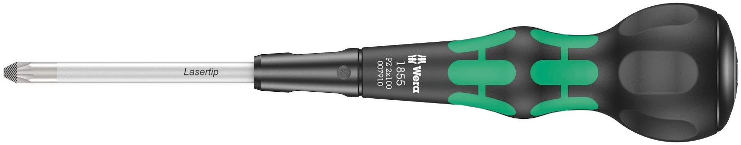 Wera 05007910001 1850 PH Kraftform Ball-Grip Tournevis cruciforme pour atelier - PZ 2 x 100 mm-image