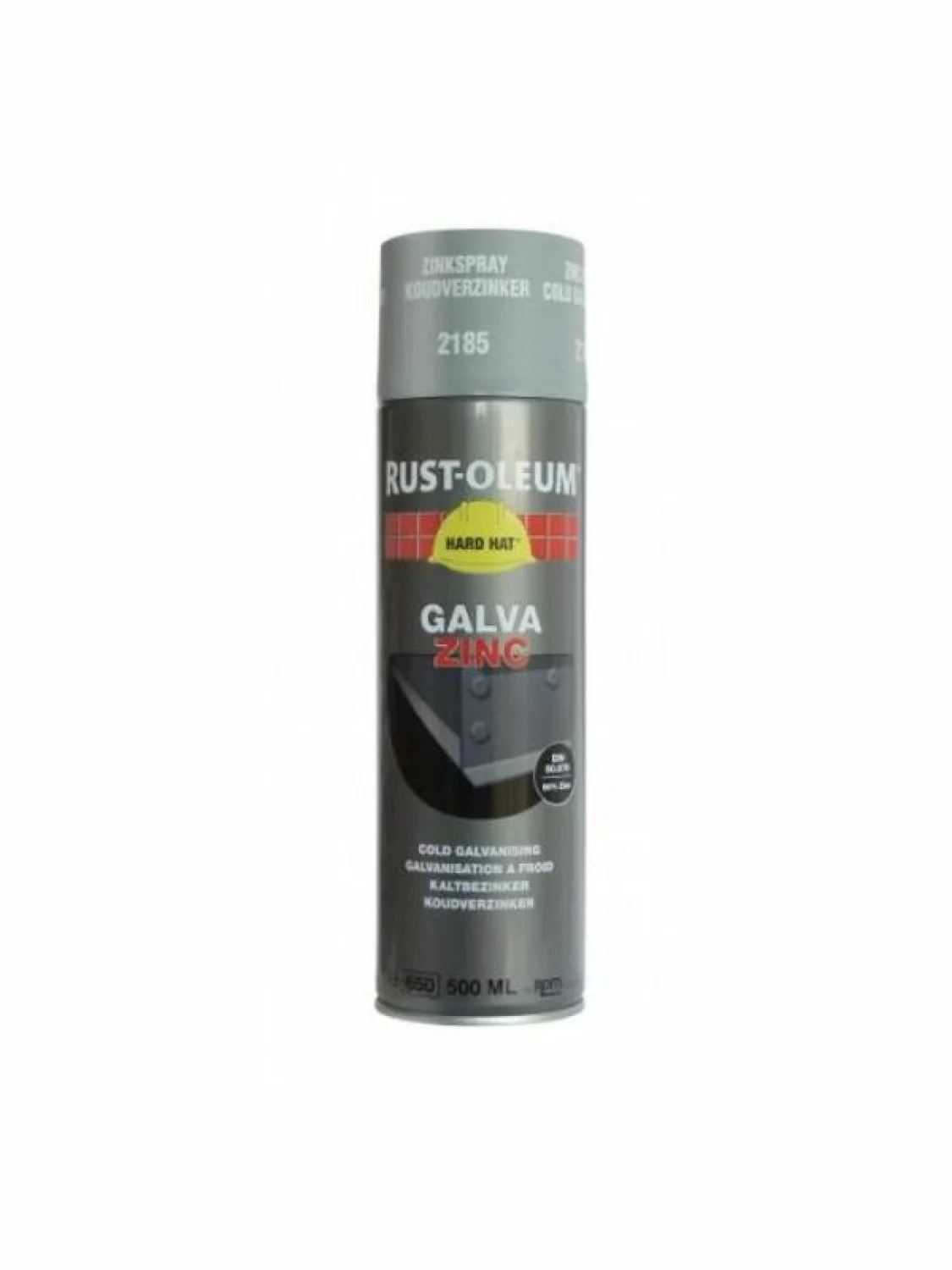 Rust-Oleum Hard Hat Galva Zinc - zinc - 0,5L-image