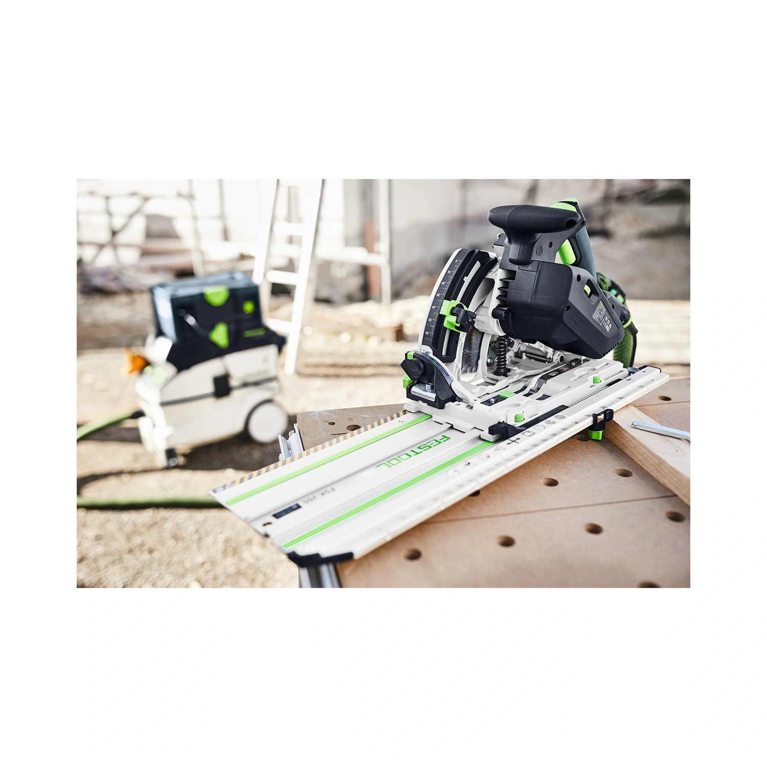 Festool TS 60 KEBQ-Plus Scie circulaire dans Systainer – 1500 W - 168 mm