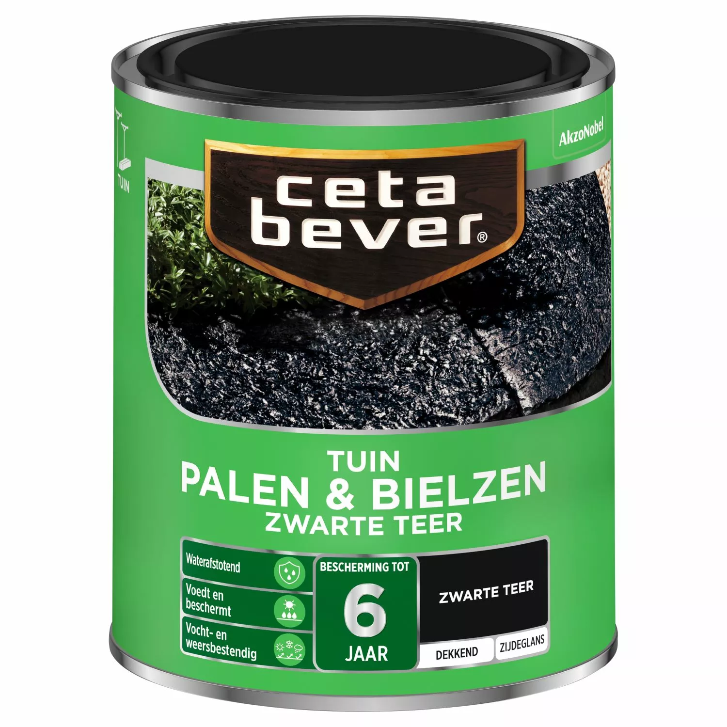 Cetabever Palen & Bielzen Zw Teer 750Ml