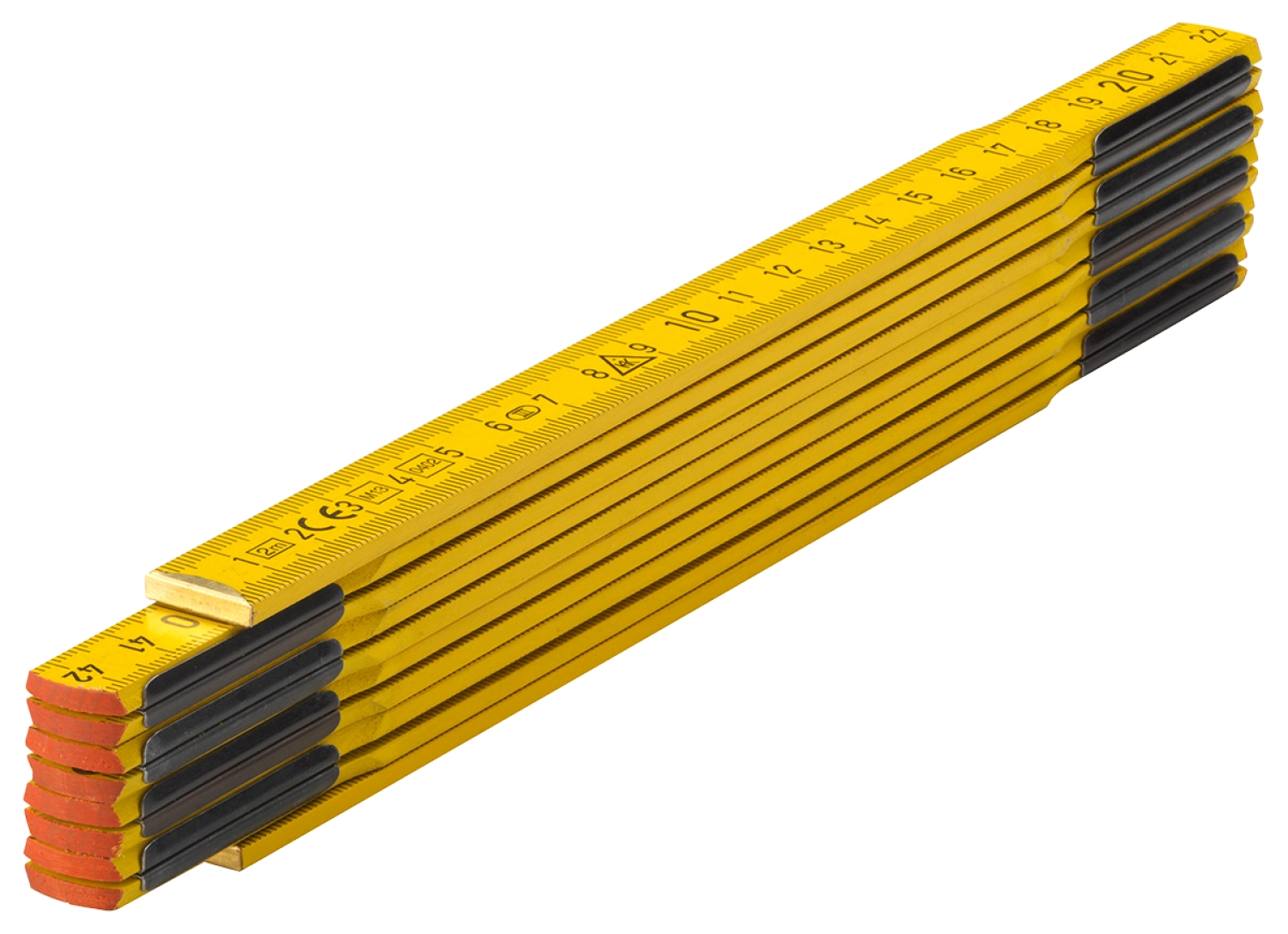 Sola PS 2/10G Duimstok hout - geel - 2m-image