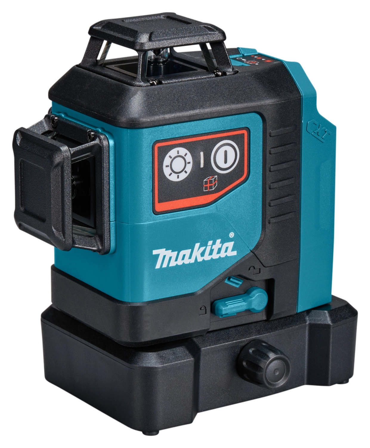 Makita SK700D Niveau laser à croix sans-fil - 12V MAX Li-ion - Sac - Autonivelant - Rouge - 3 x 360 ° - 25 m - Machine seule-image