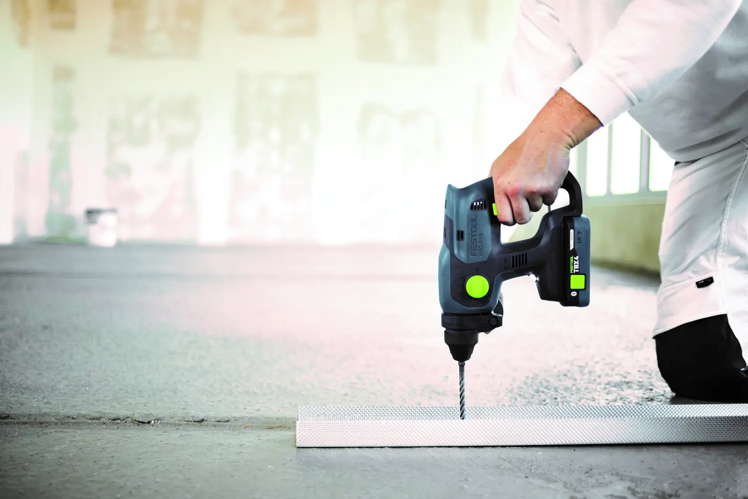 Festool 578748 KHC-S 18-Basic-Set 18V Li-ion accu combihamer met boorcassette in systainer
