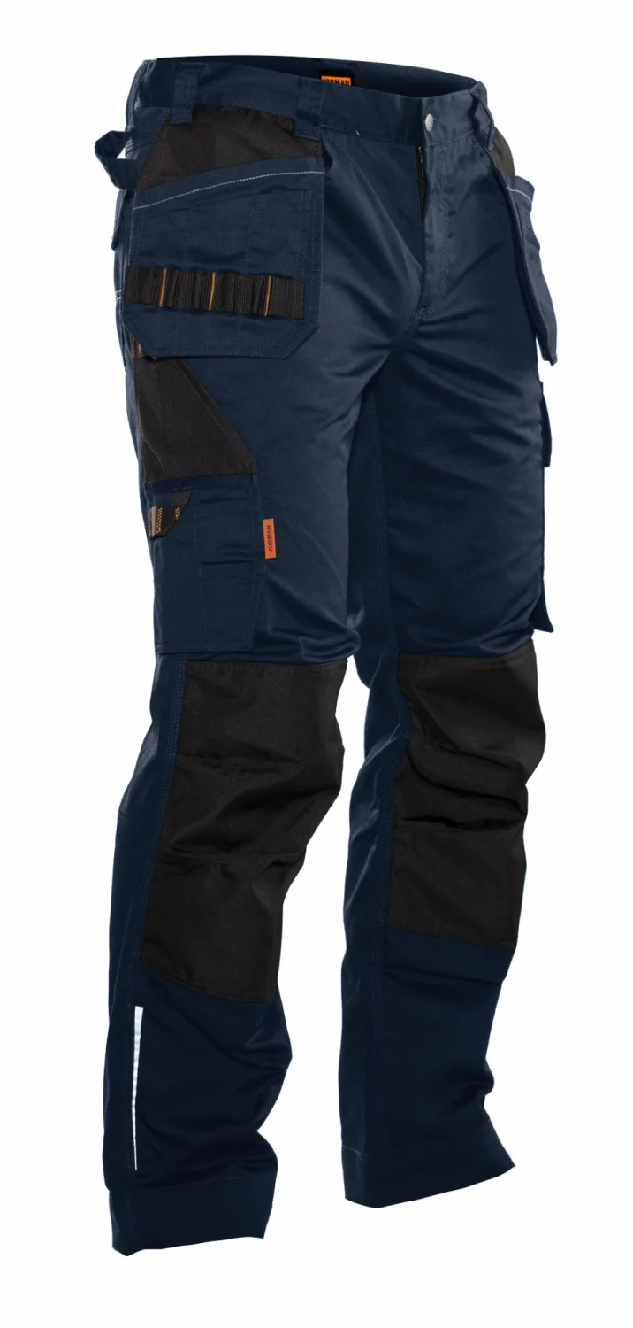 Jobman 2322 Pantalon de travail à poches étanches - Taille 42 - Bleu/Noir-image