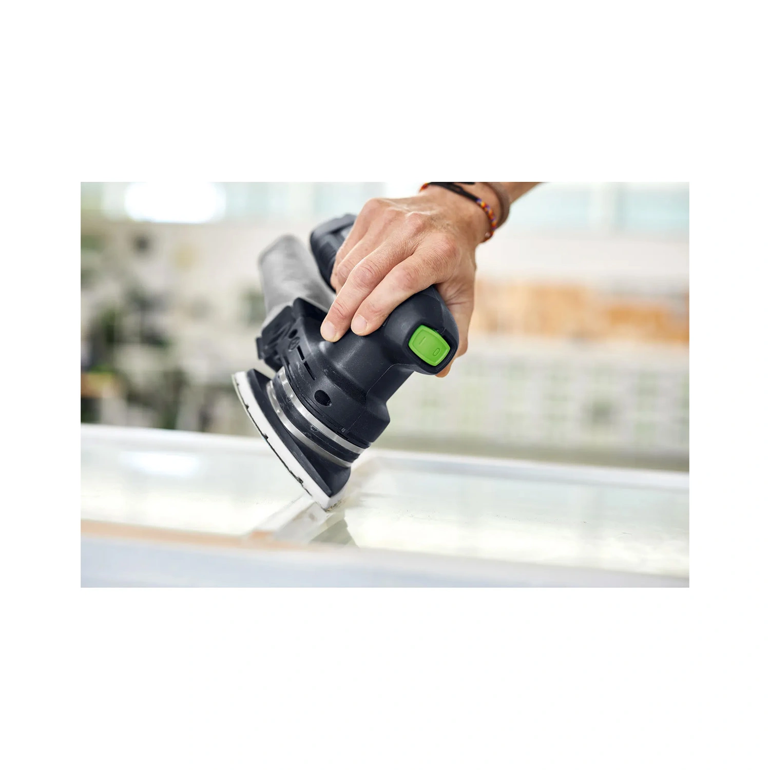 Festool DTSC 400 3,0 I-Plus Kit de ponceuse delta sans fil (2 x 3 Ah) dans un Systainer - 18 V - 100 x 150 mm