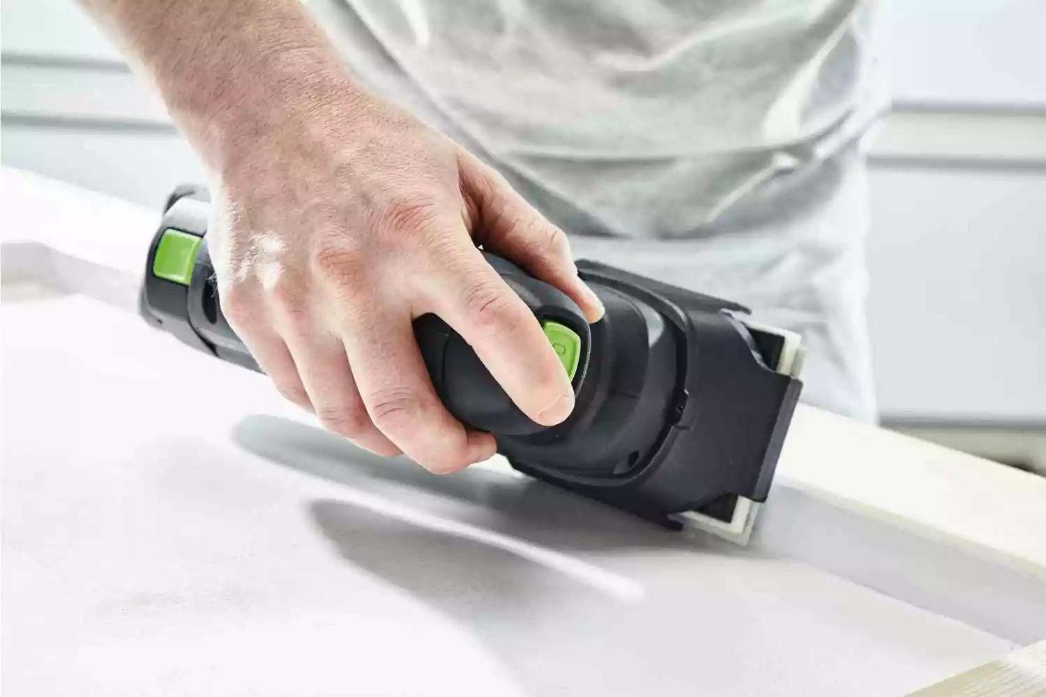 Festool RTSC 400 3,0 I-Plus 18V Li-Ion accu vlakschuurmachine set (2x 3,0Ah) in systainer - 80 x 130 mm-image