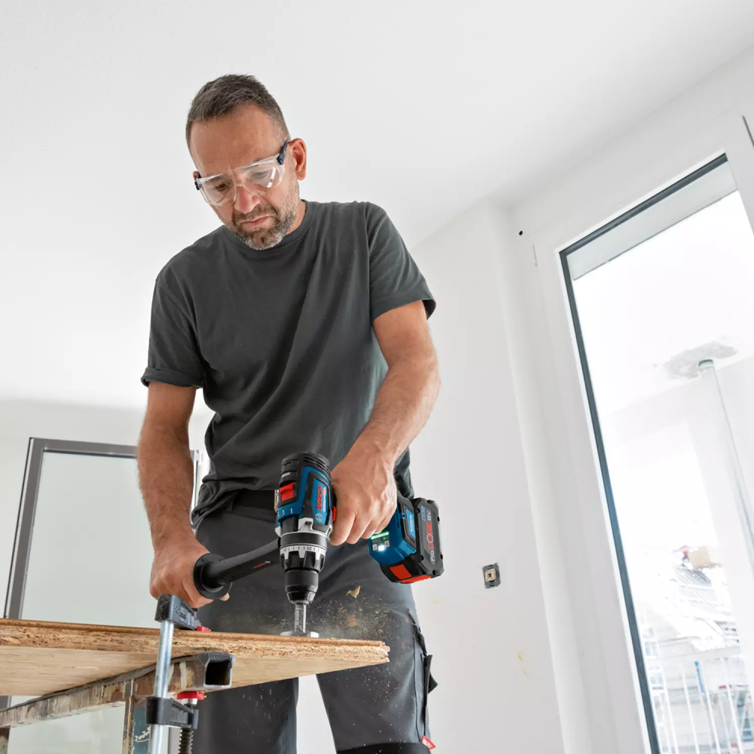 Bosch 06019J5105 - Perceuse-Visseuse à percussion sans fil GSB 18V-150 C-image