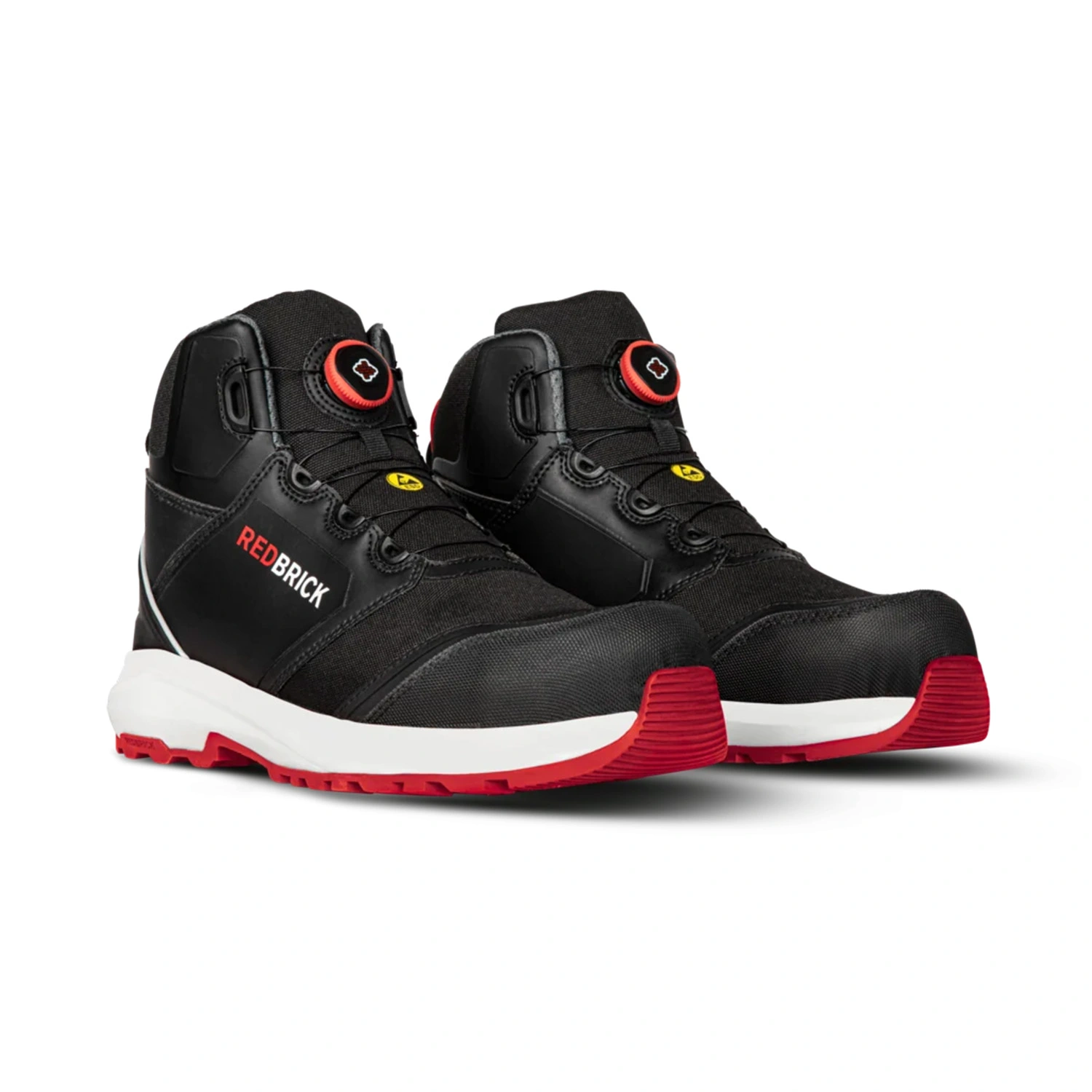 Redbrick Pulse Speed Lace Werkschoen - Zwart - Hoog - Maat 44