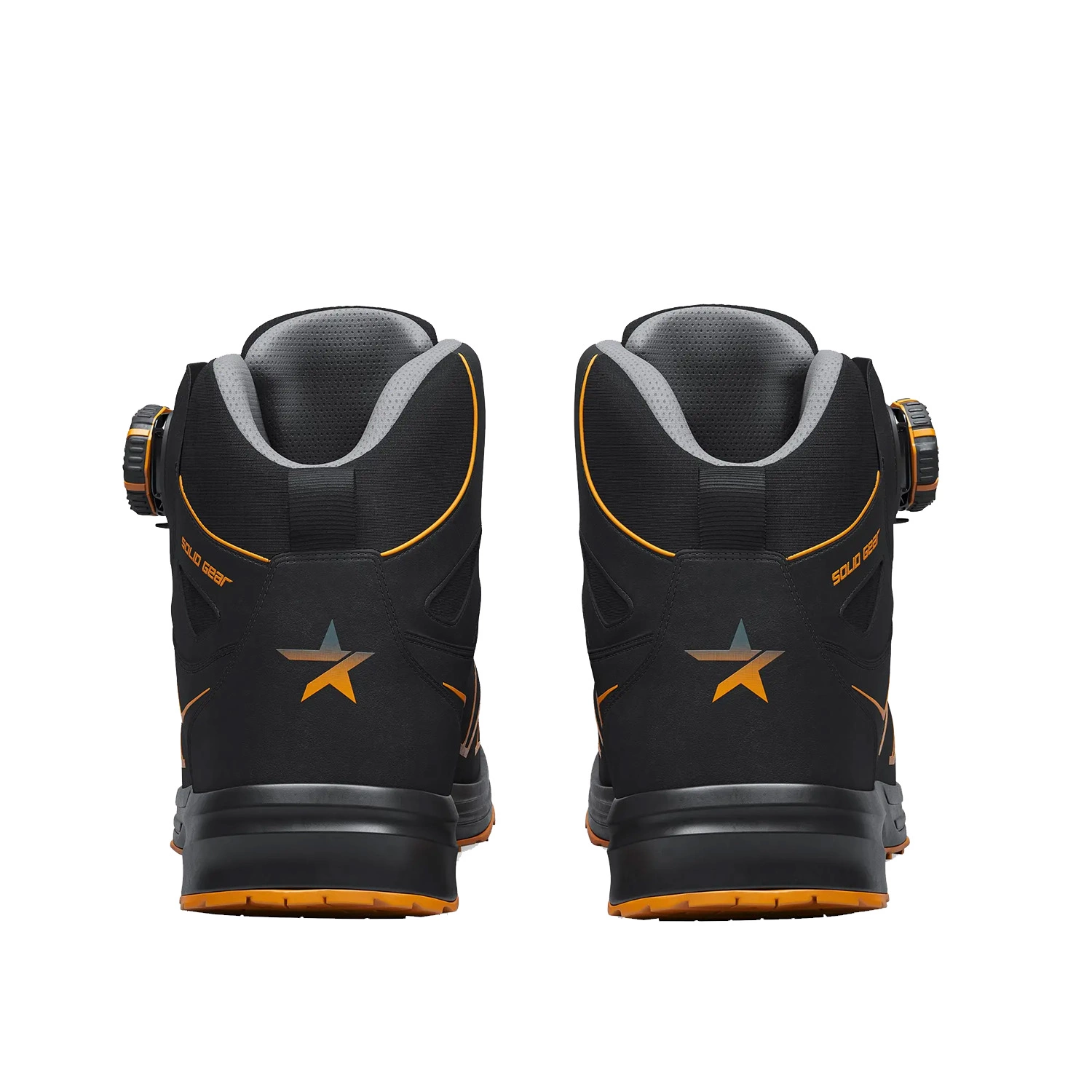 Solid Gear 61005 Reckon Werkschoen - Zwart/Oranje - Hoog - Maat 44-image