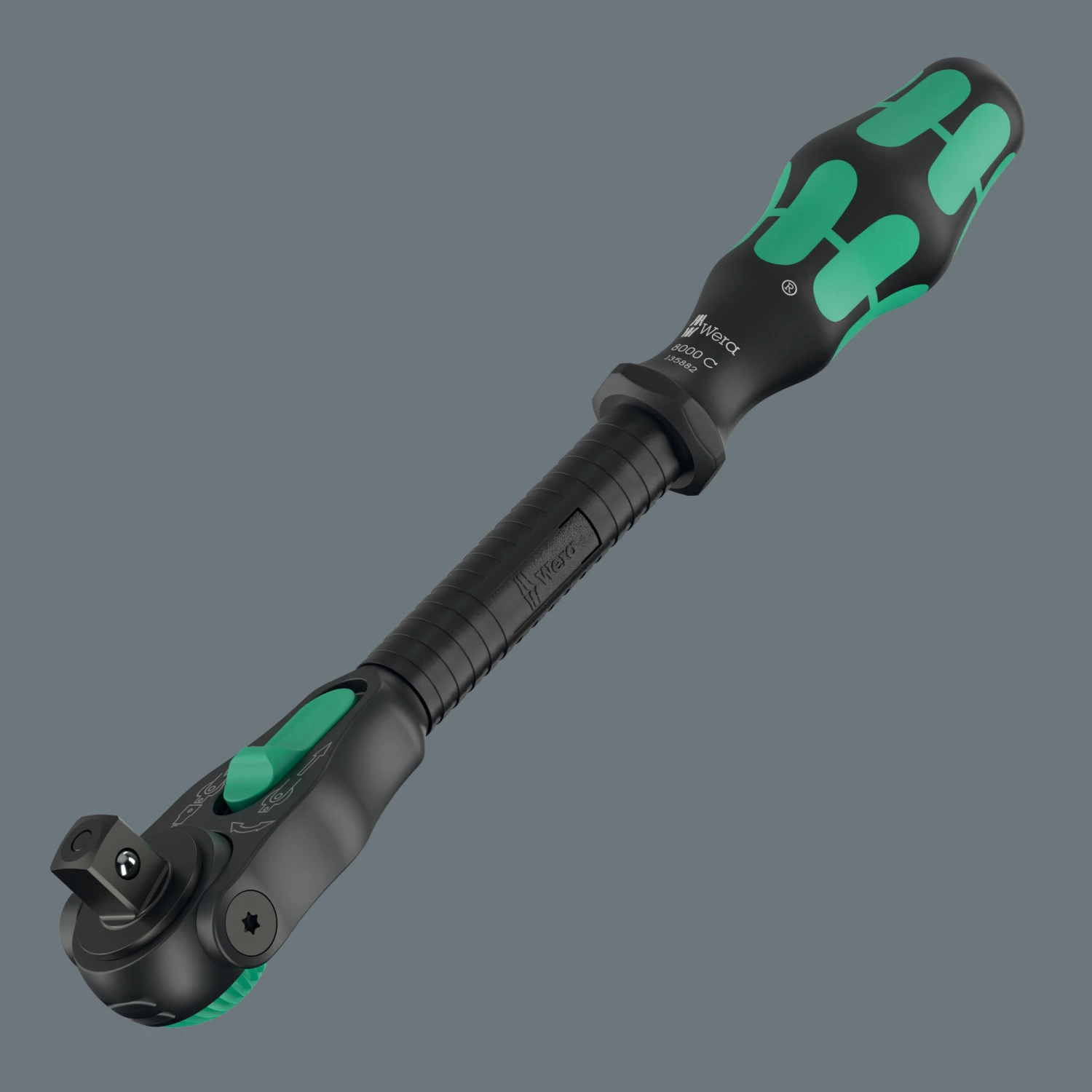 Wera 05135882001 8000 C Black Edition Zyklop Speed Ratel - 1/2 » - 277 mm-image