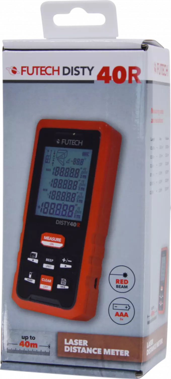 FUTECH Disty 40R Afstandsmeter - 40m-image