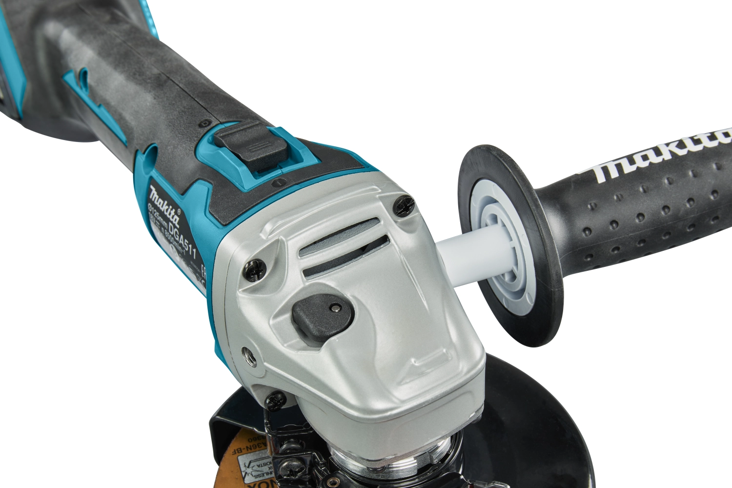 Makita DGA511ZJ Meuleuse d'angle sans-fil - 18V Li-ion - Mbox - 125 mm - Brushless - Machine seule-image