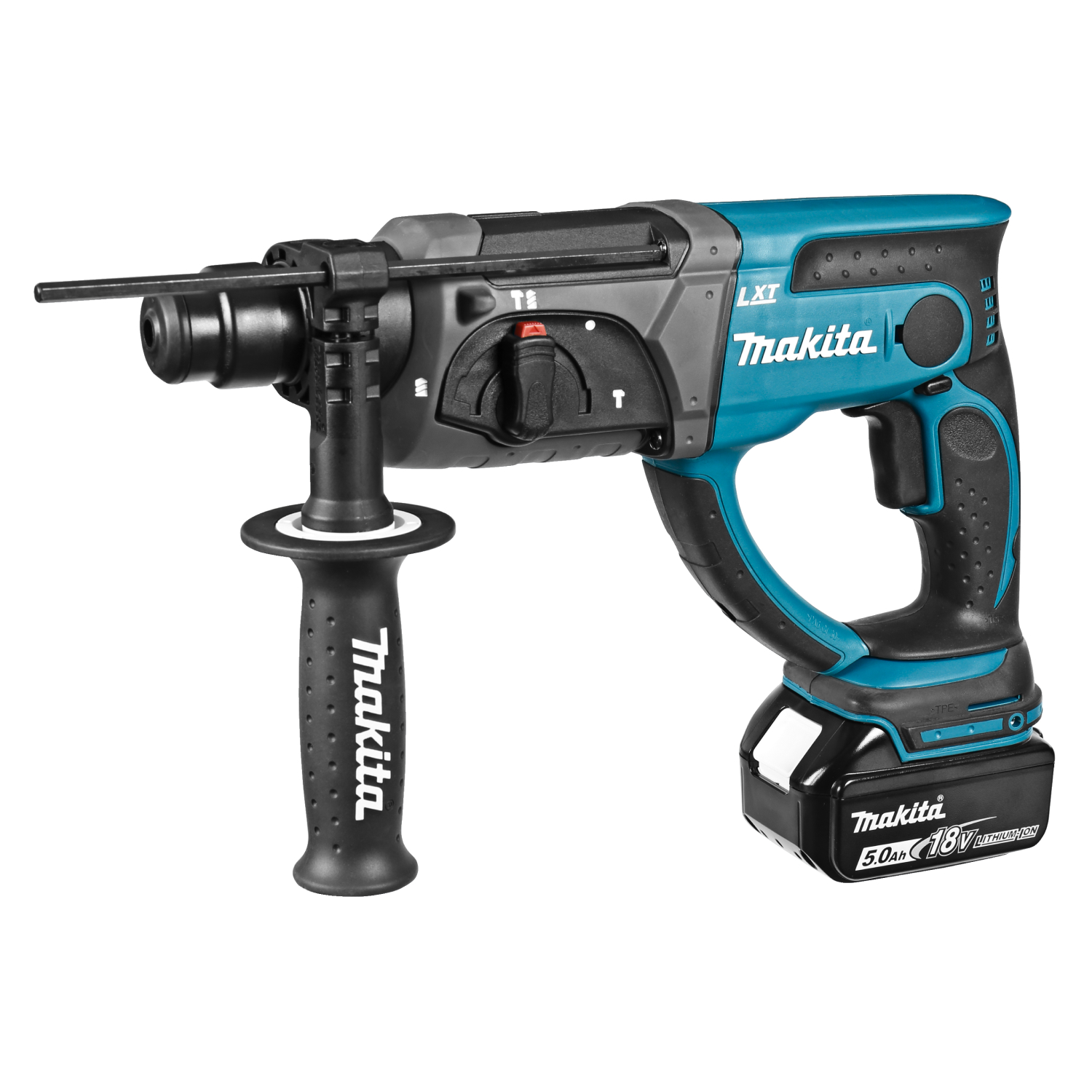 Makita DHR202RTJ Perforateur burineur sans-fil - 18V Li-ion - SDS-plus - Kit (2x 5,0 Ah) - MAKPAC - 2 J-image