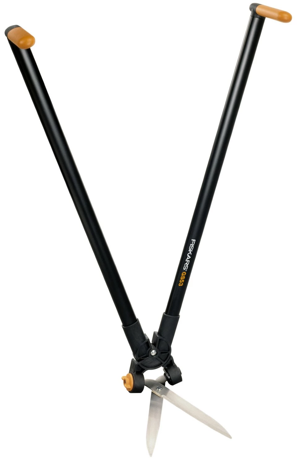 Fiskars - Cisaille à levier multifonctions pour haies & gazon - 2,5 m - PowerLever - GS53-image