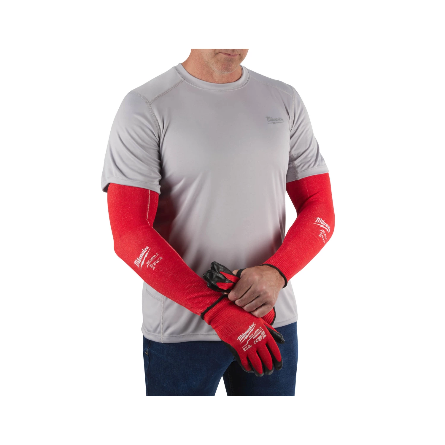 Milwaukee Cut C Sleeves - 45 cm - 1 paire-image