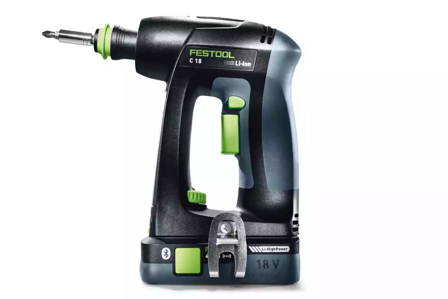 Festool C 18 HPC 4,0 I-Set 18V Li-Ion accu schroefboormachine set (2x 4,0Ah) in systainer - 45Nm-image