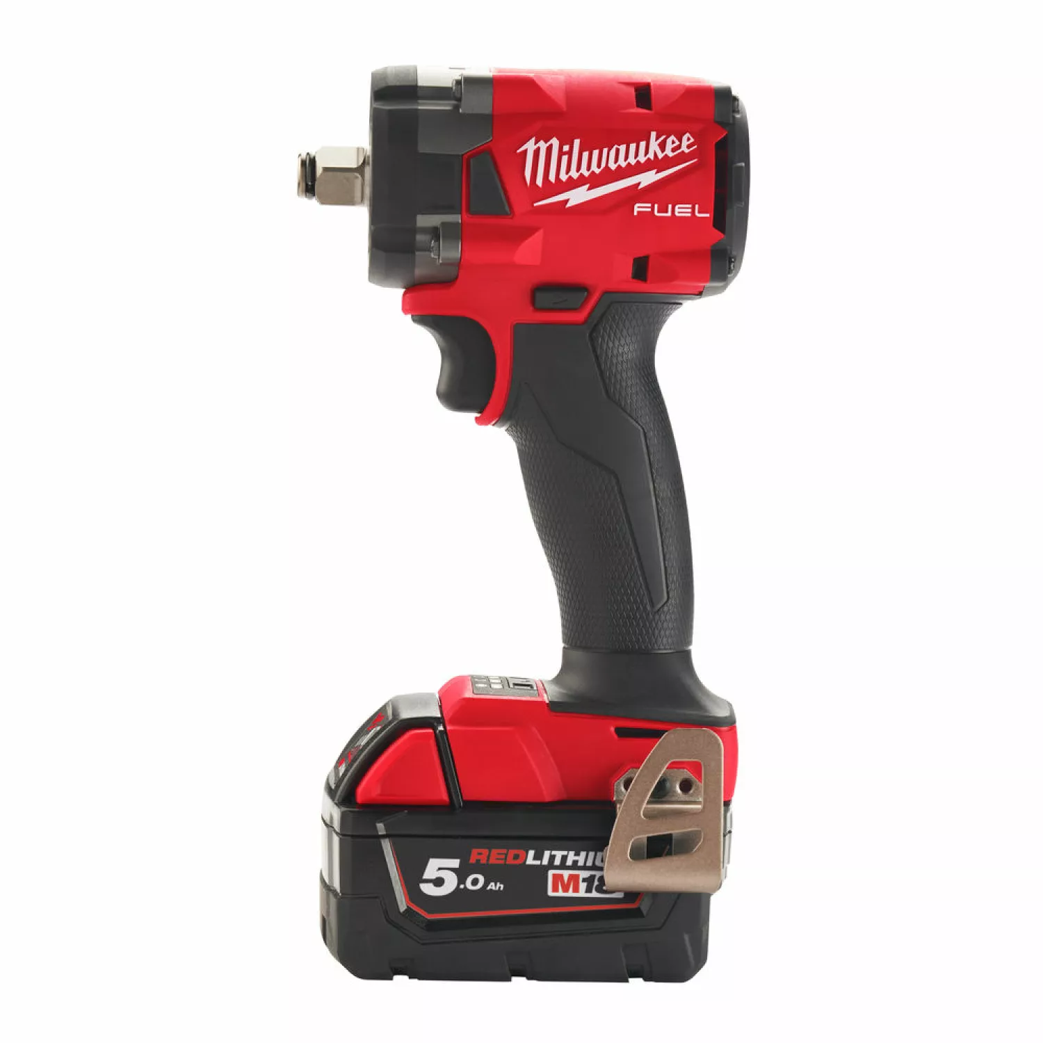 Milwaukee M18 FIW2F12-502X 18V Li-ion Accu slagmoersleutel set (2x 5.0Ah accu) in HD Box - 339Nm - 1/2''-image