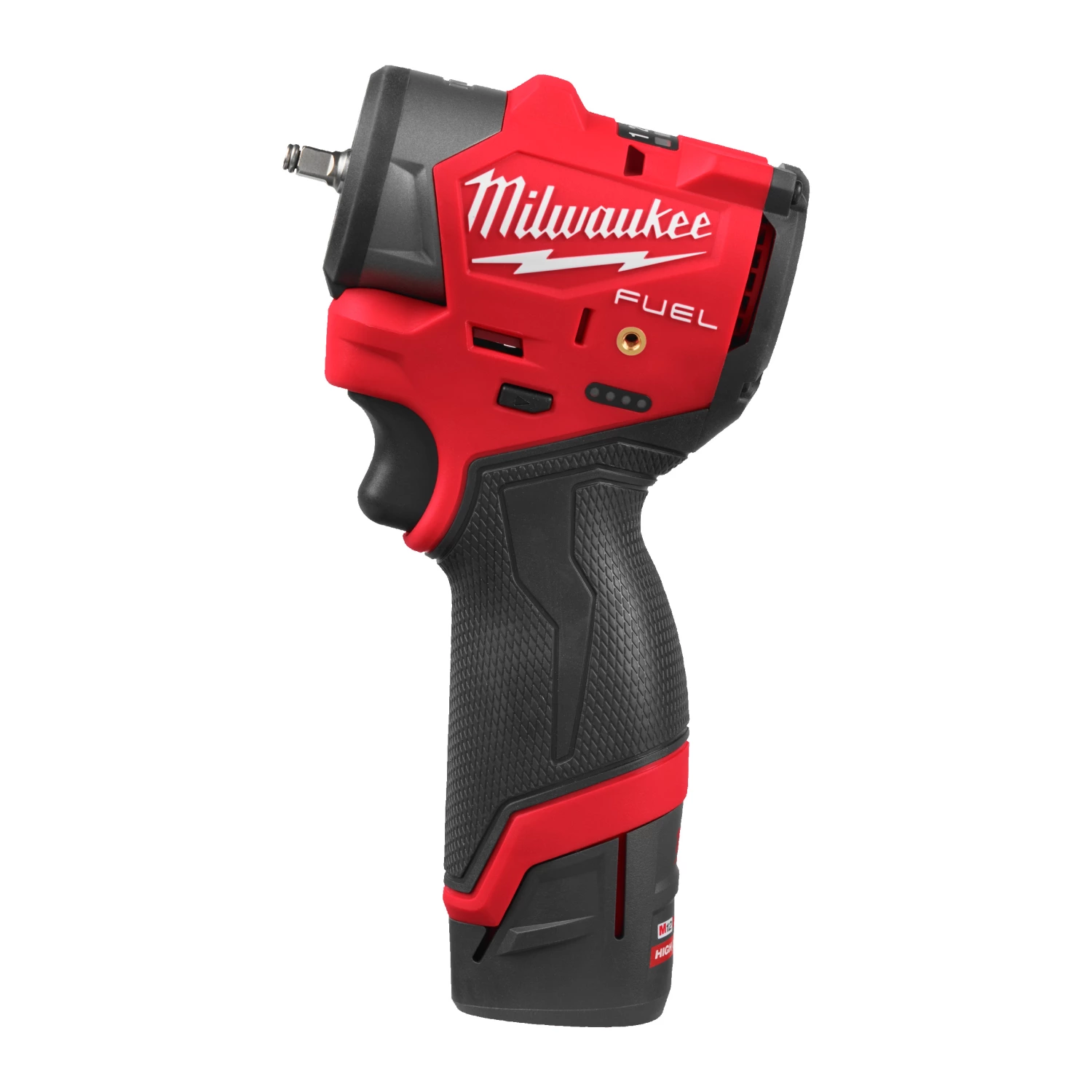 Milwaukee M12 FSCIWF14-252X 12V Li-ion clé à chocs set (2x batterie 2.5Ah) dans une boîte HD - 1/4''-image