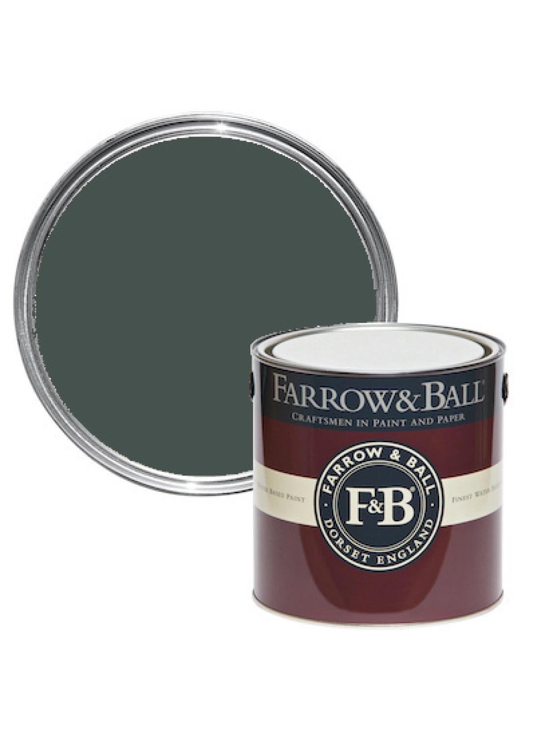 Farrow & Ball Exterior Eggshell Chine Green No. 35 - 2.5L 6 Year-image