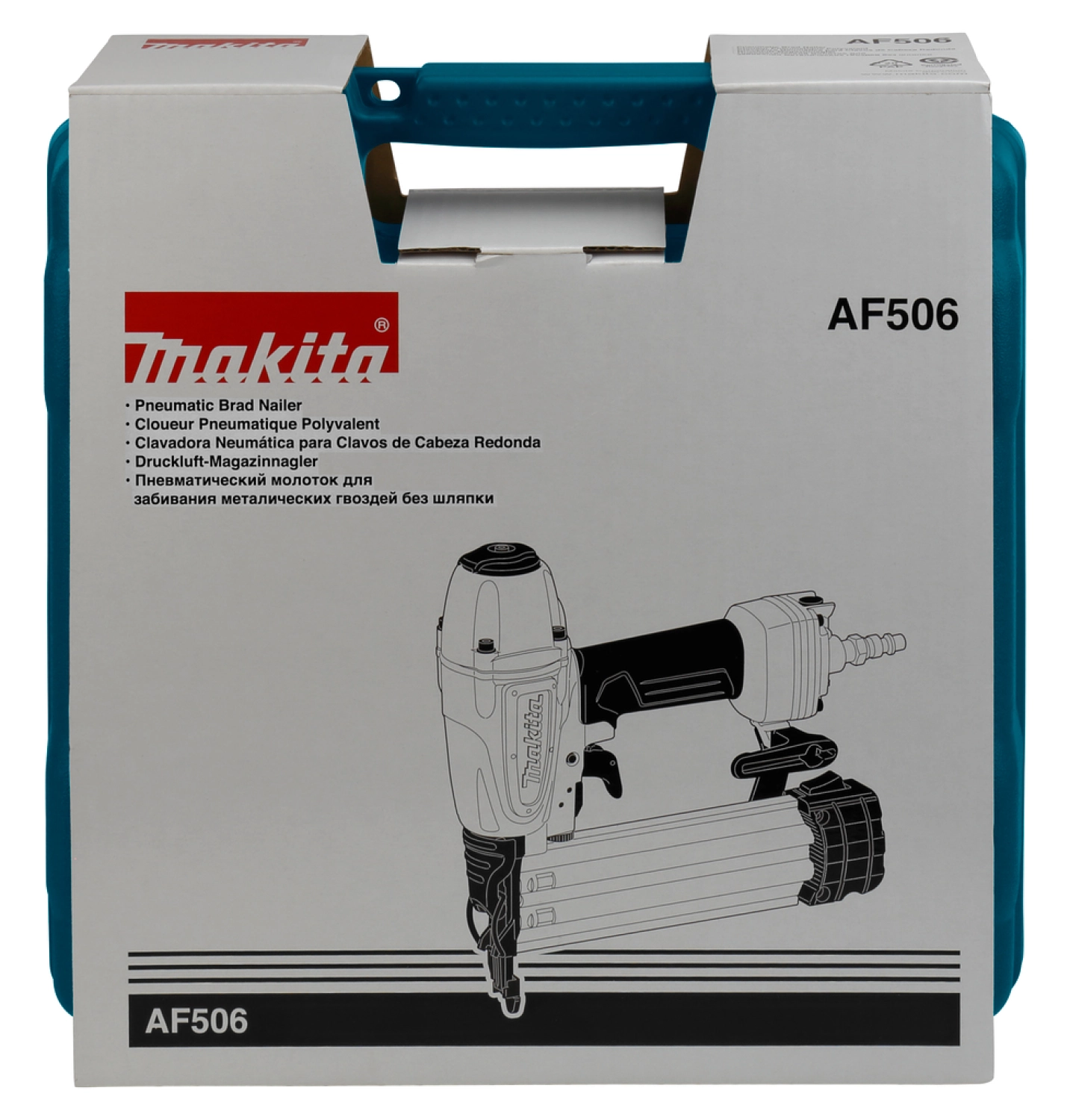 Makita AF506 Pneumatische brad tacker - 15-50mm - 18Ga - 8 bar-image