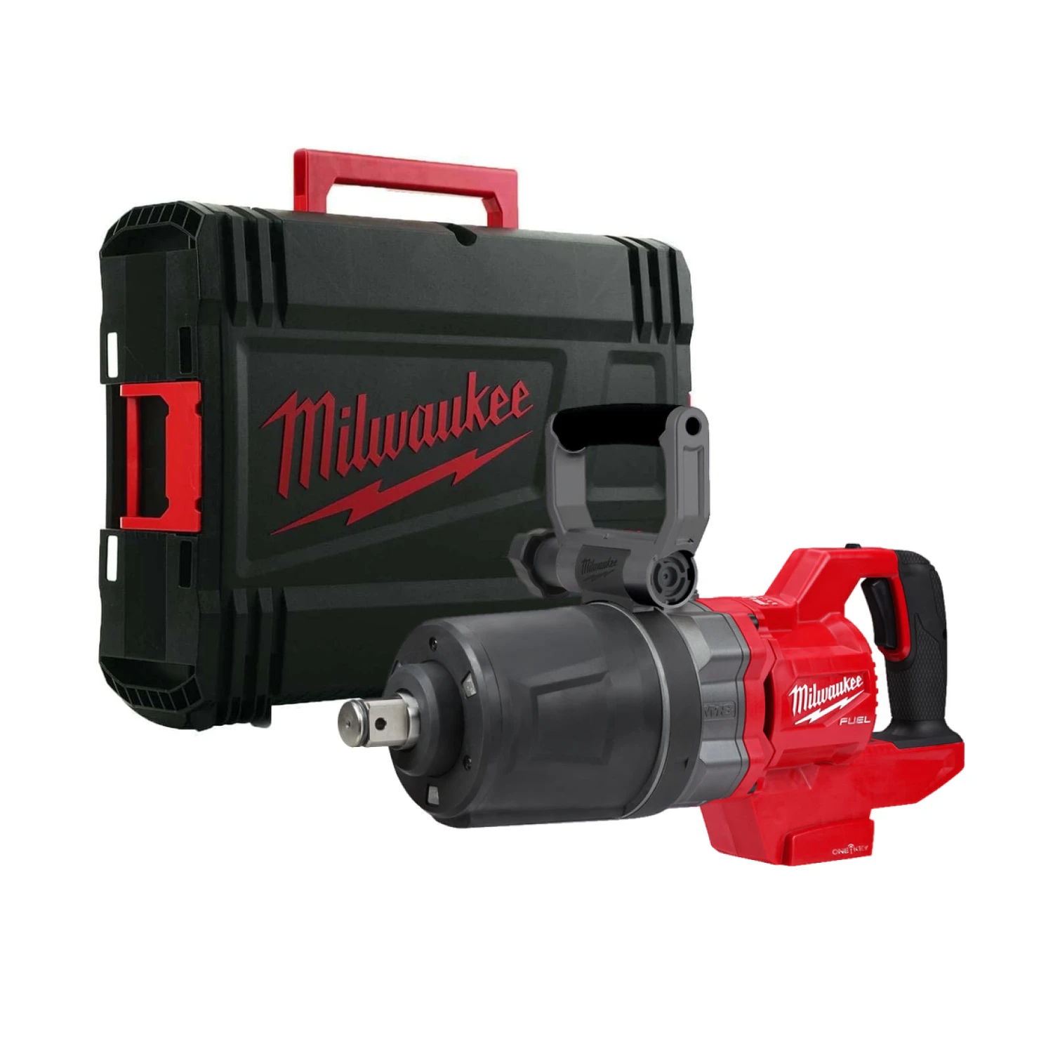 Milwaukee M18 ONEFHIWF1DS-0C 18V Li-ion accu Slagmoersleutel met frictiering body in koffer - 1" - 2576Nm-image