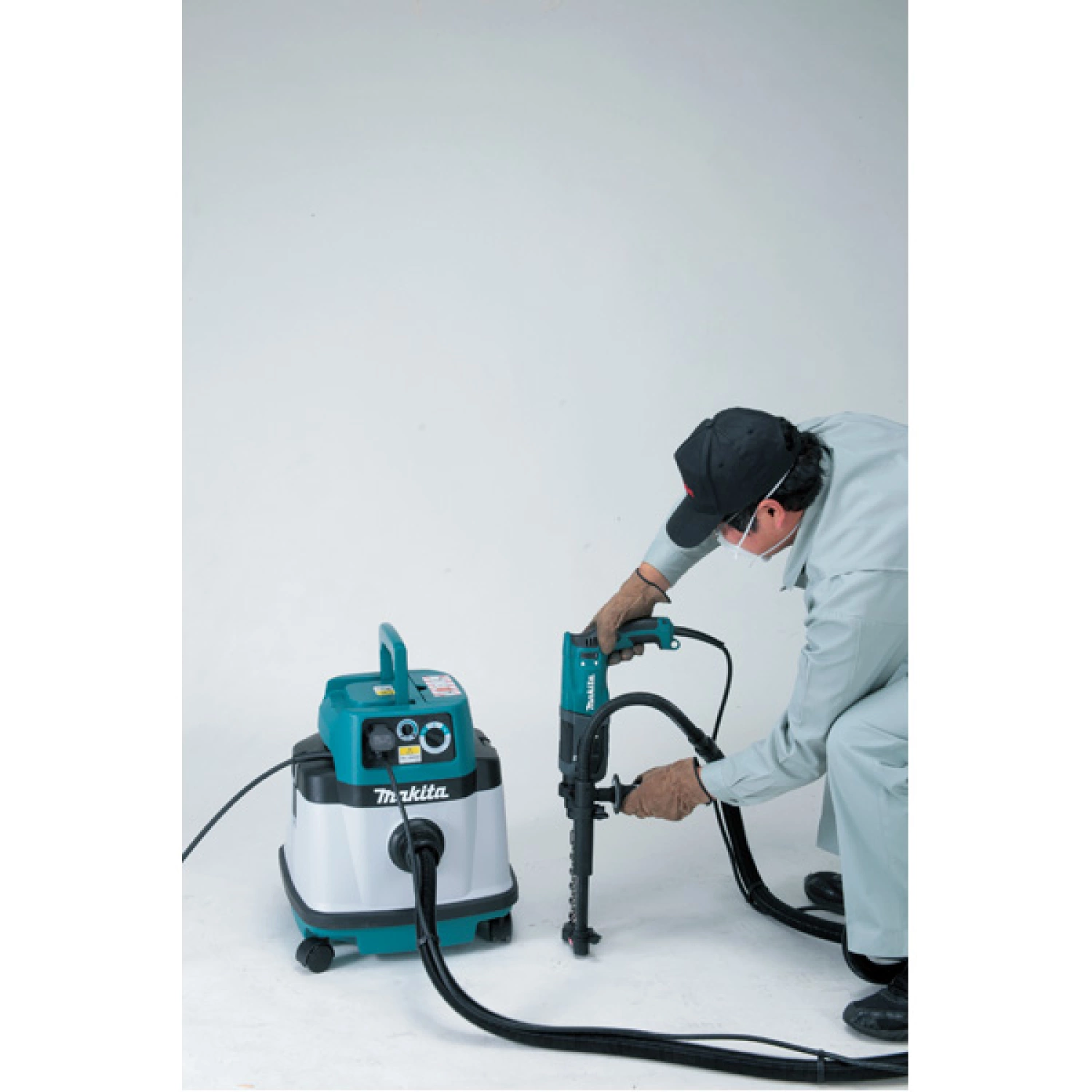 Makita VC2510LX1 Aspirateur de chantier - 1050 W - Classe L - 25 L-image