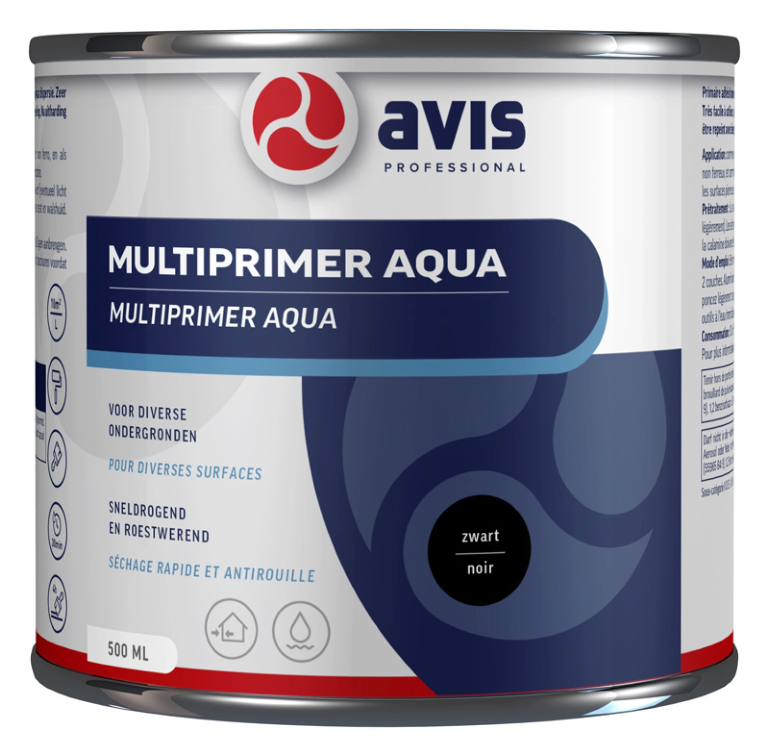 Avis Aqua Multiprimer Zwart - 250 Ml-image