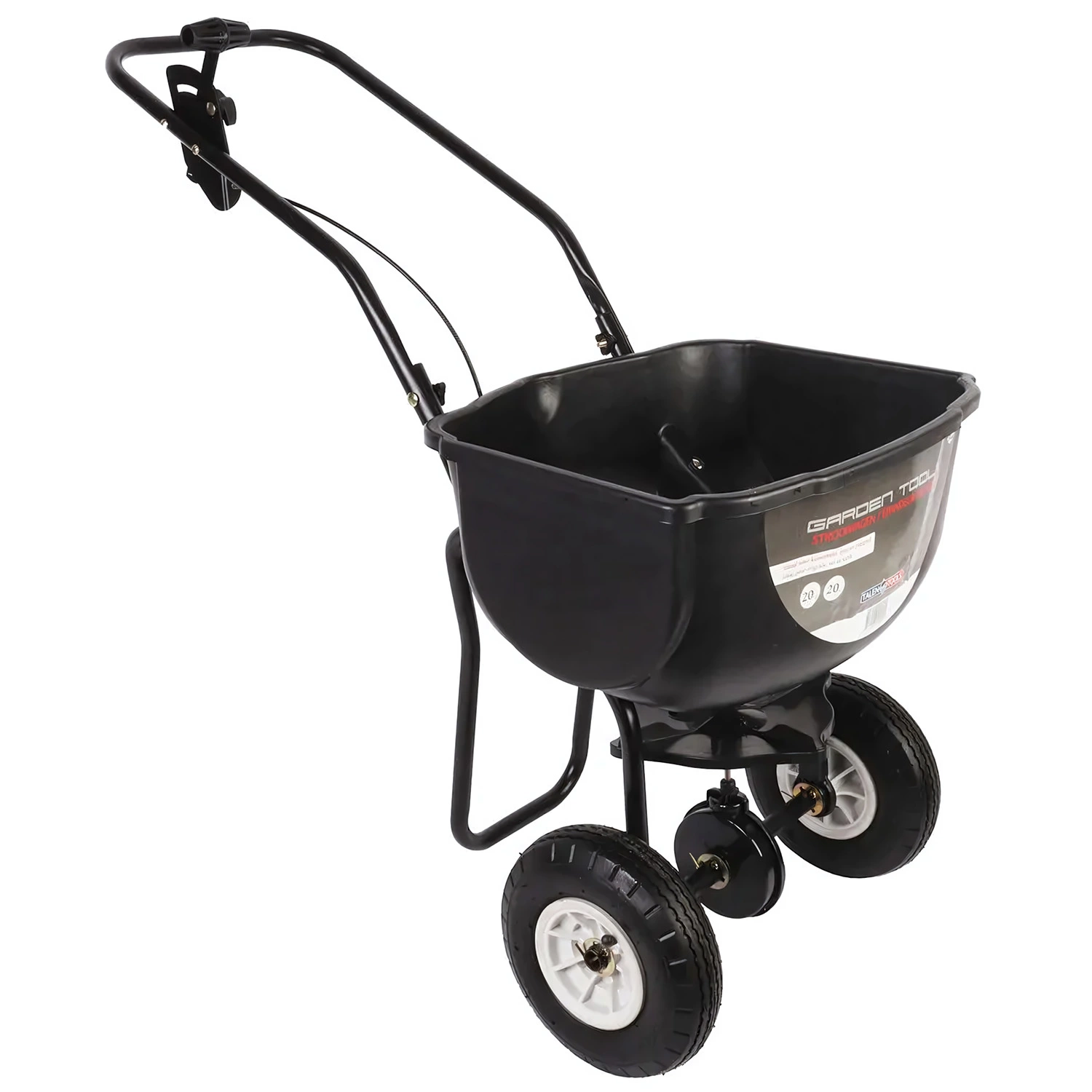 Talen Tools GP14 Strooiwagen - Universeel - 20L - Opklapbare duwstang