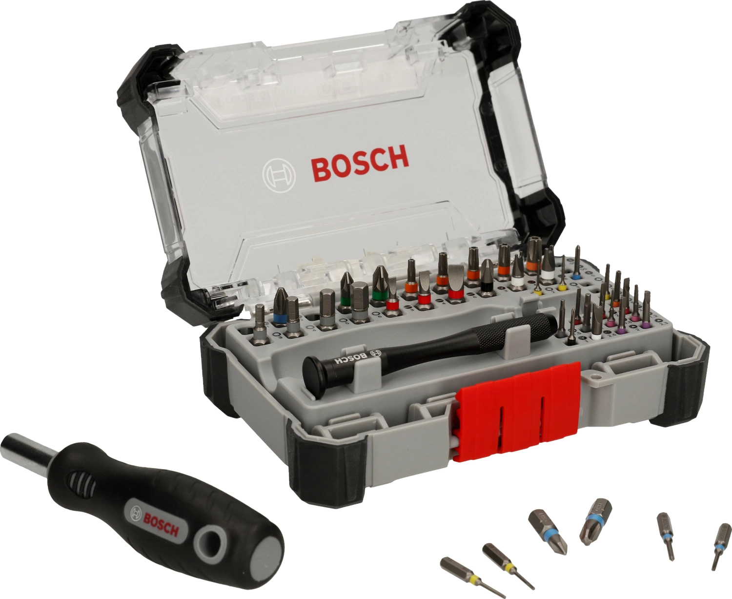 Bosch 42-delige Precisie bitset - kleurgecodeerd-image