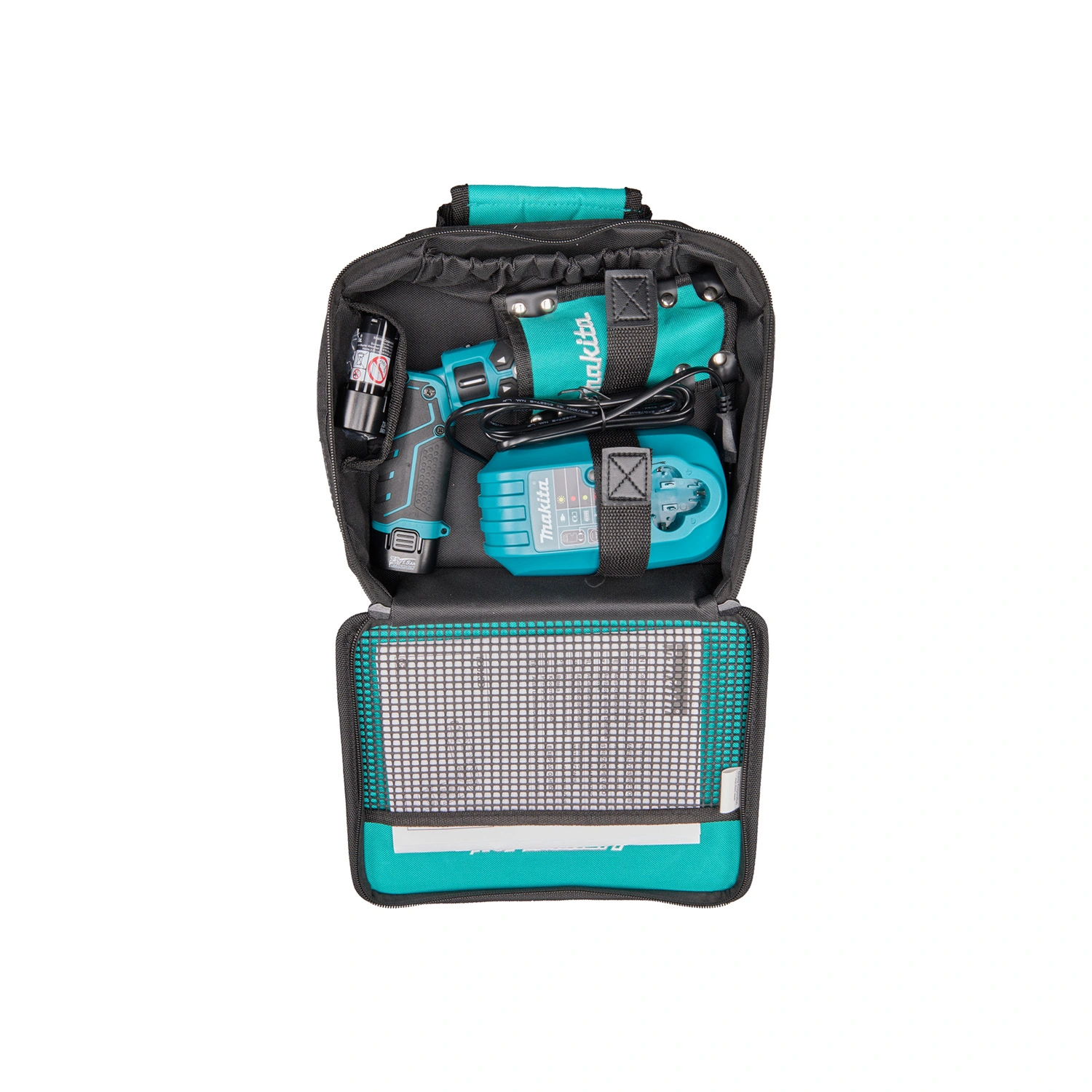 Makita TD023DSX1 Kit de visseuse à percussion sans fil 7,2 V (2 batteries de 1,5 Ah) dans un sac