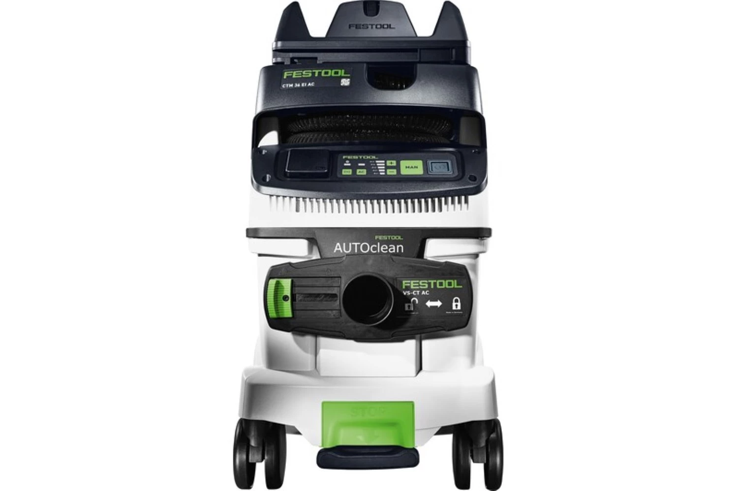 Festool CTM 36 EI AC-PLANEX Bouwstofzuiger - 1200W - klasse M - 36L-image