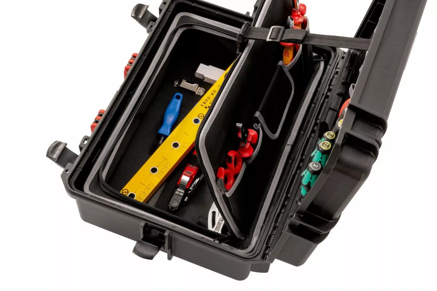 Parat 6505000391 Mallette à outils Trolley PROTECT 34-S ROLL - 500 x 194 x 350 mm-image