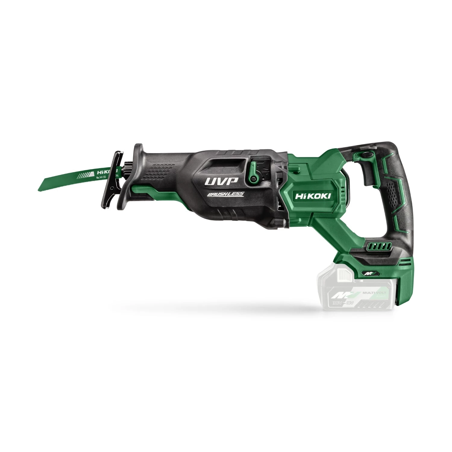 HiKOKI CR36DAW4Z Scie sabre sans fil - 36 V - 300 mm - Machine seule-image